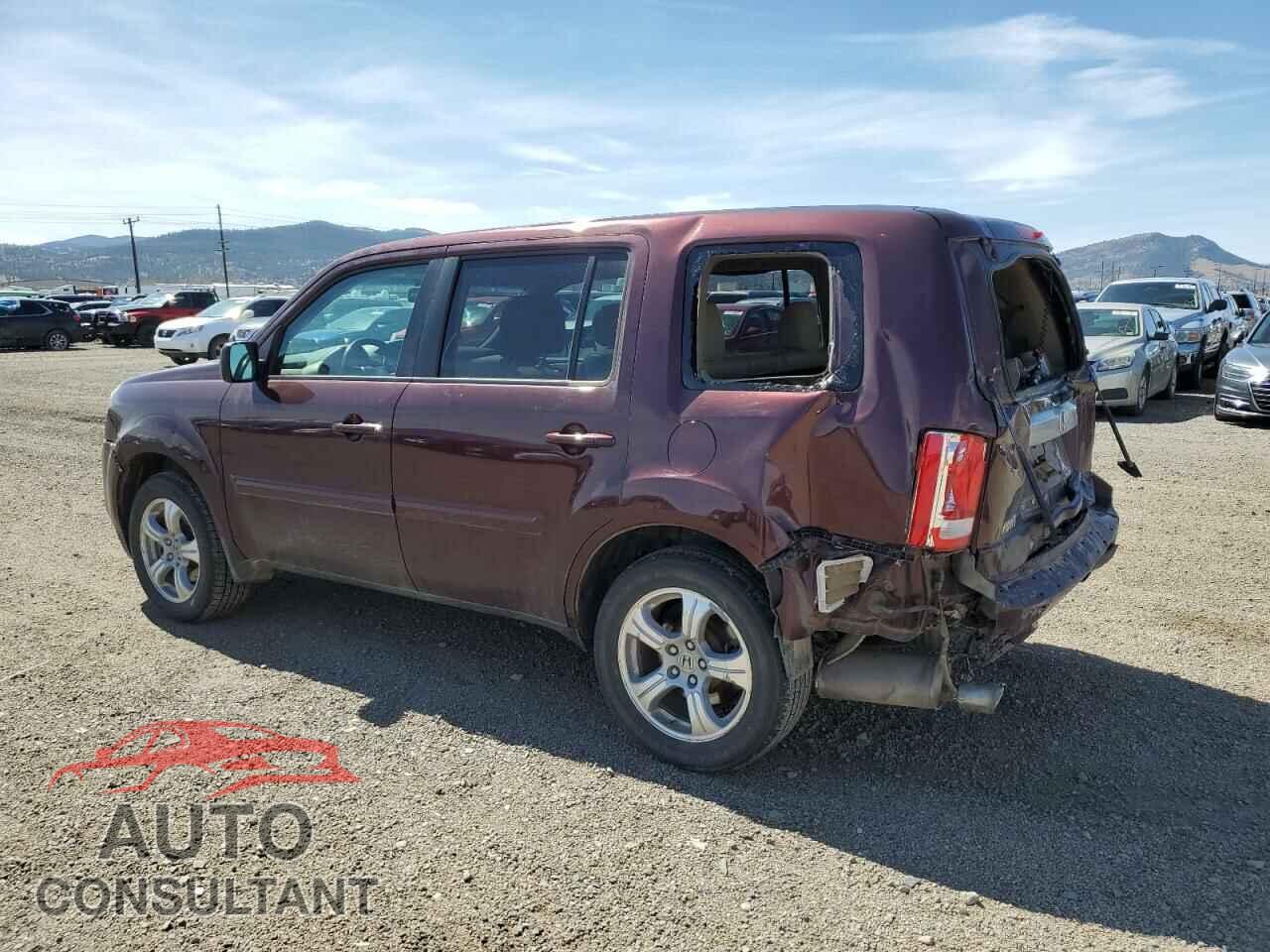 HONDA PILOT 2012 - 5FNYF4H57CB071145