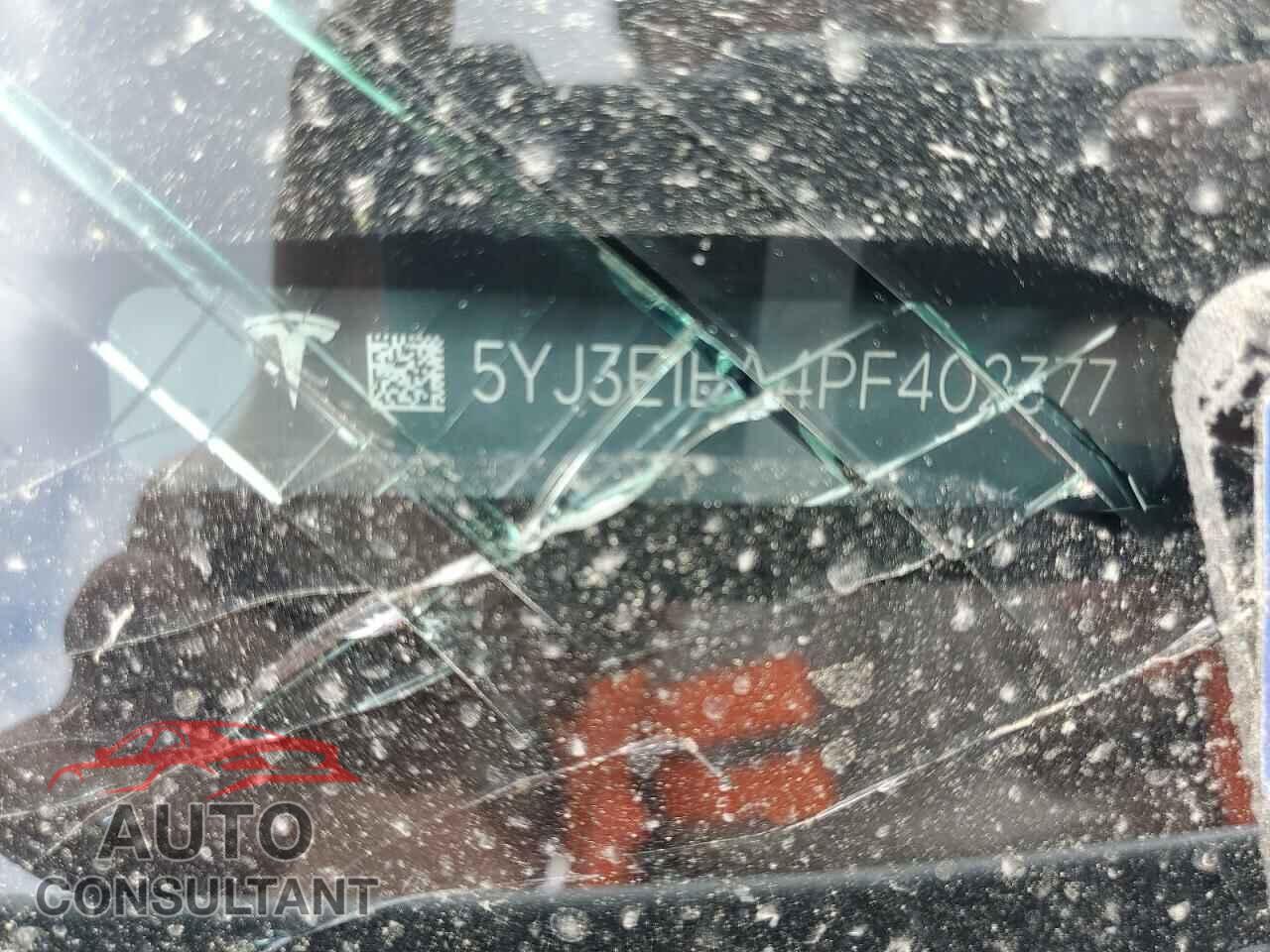 TESLA MODEL 3 2023 - 5YJ3E1EA4PF402377