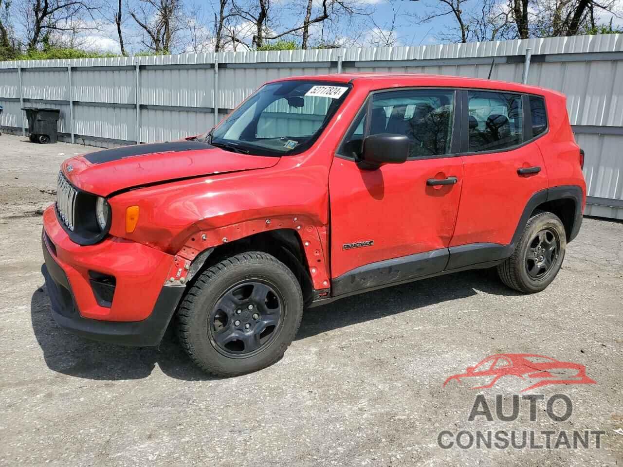 JEEP RENEGADE 2019 - ZACNJBAB2KPK38456