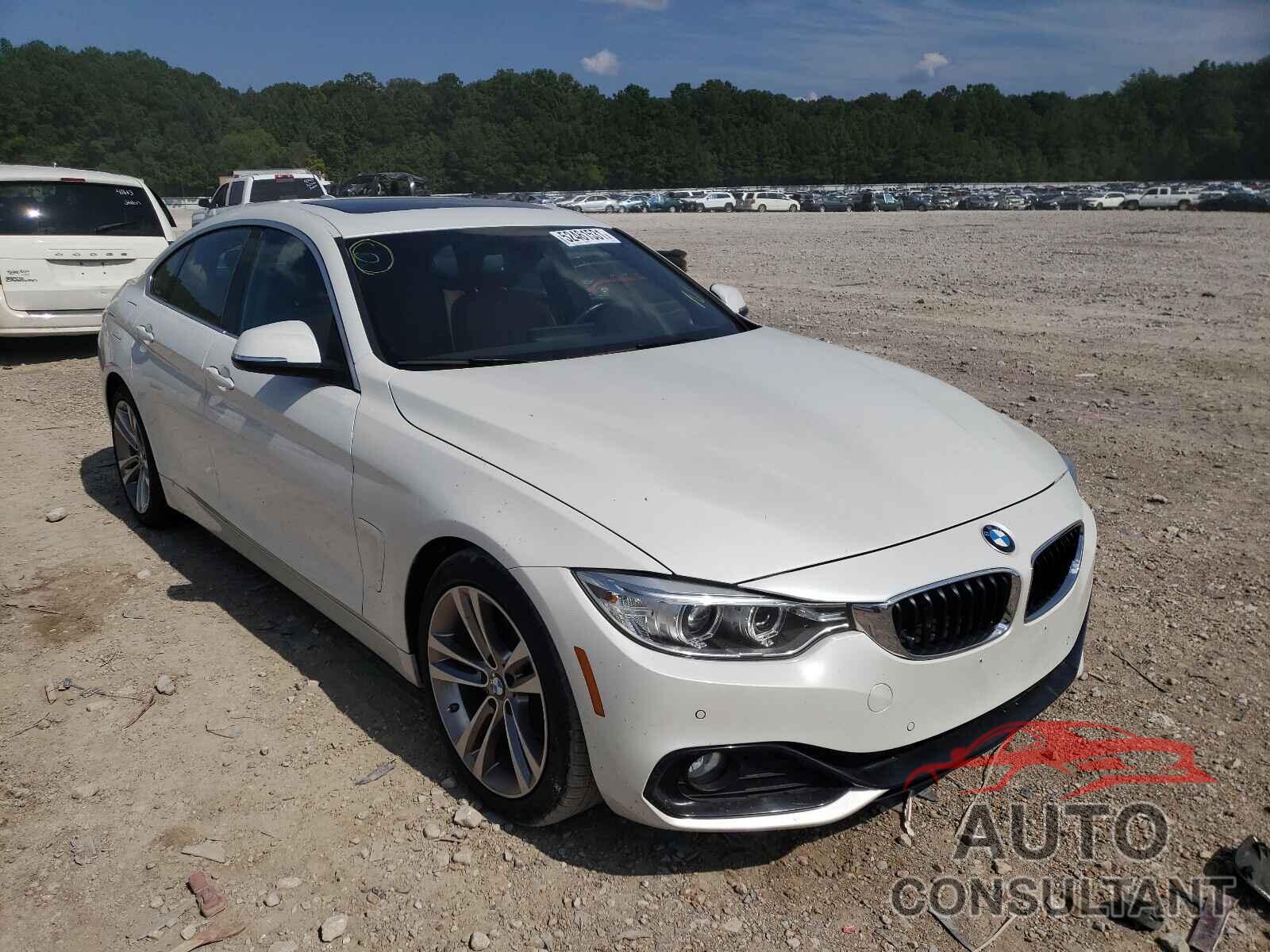 BMW 4 SERIES 2017 - WBA4F7C30HG788745