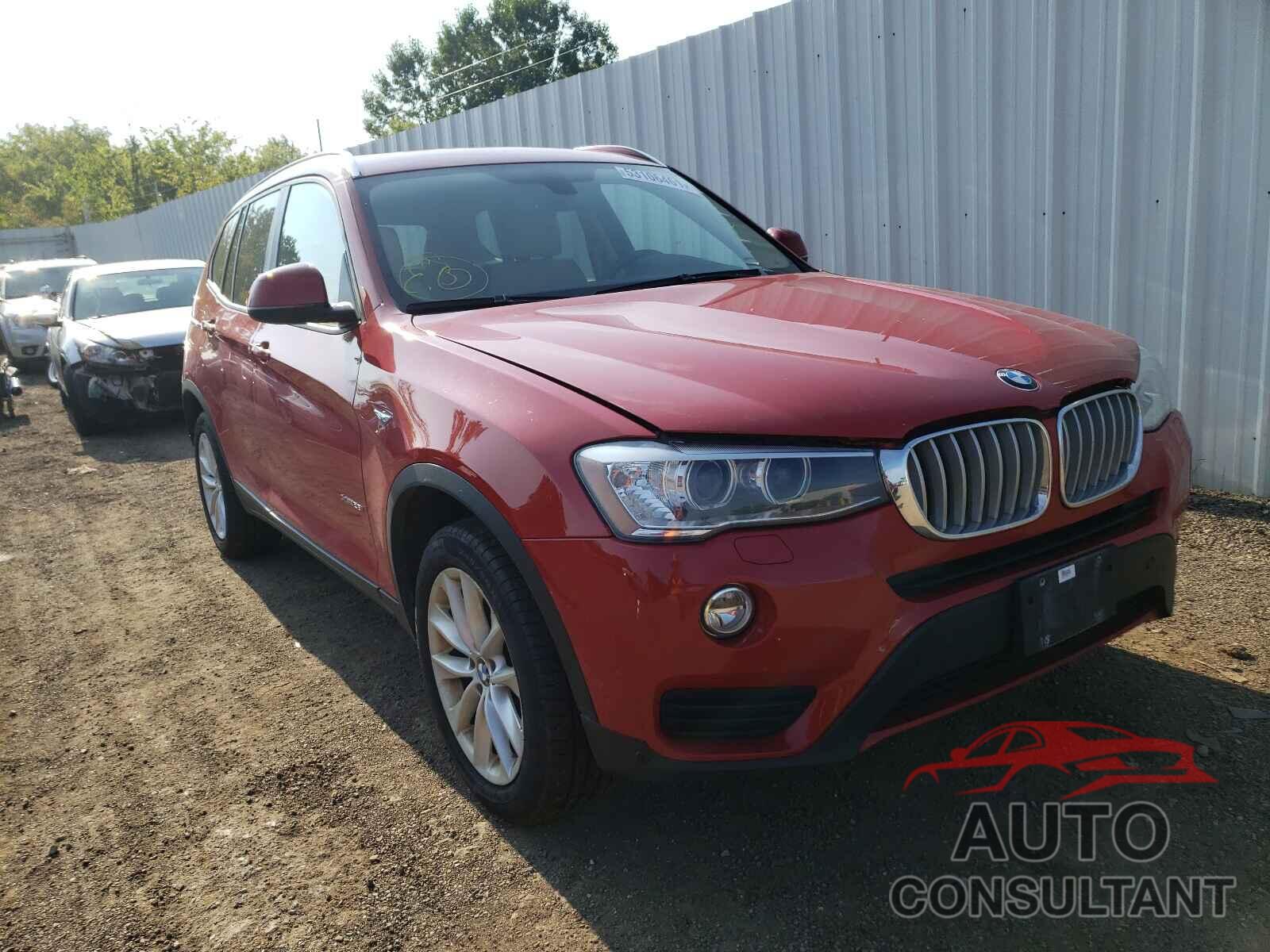 BMW X3 2016 - 5UXWX9C50G0D71625