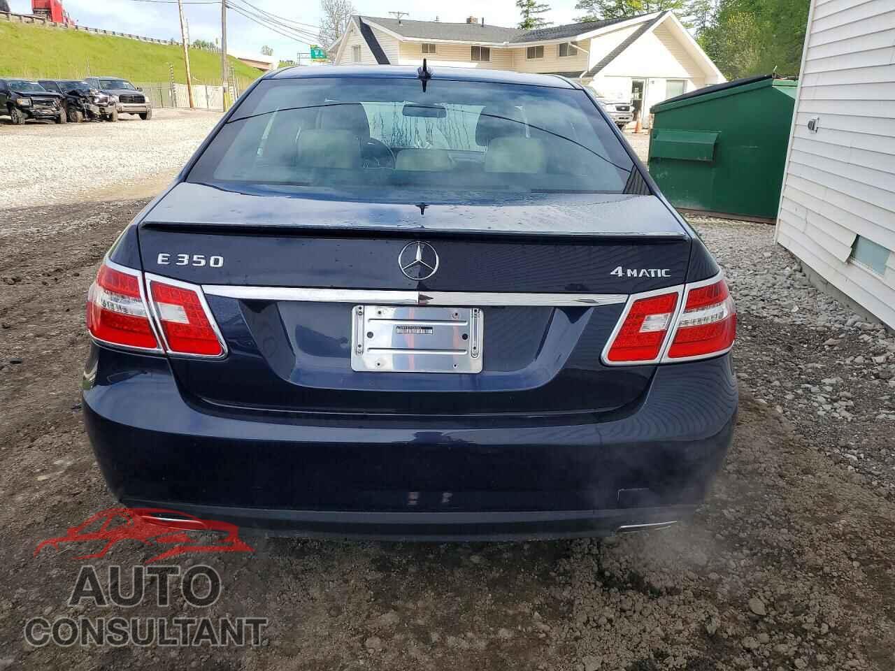 MERCEDES-BENZ E-CLASS 2010 - WDDHF8HB9AA087016