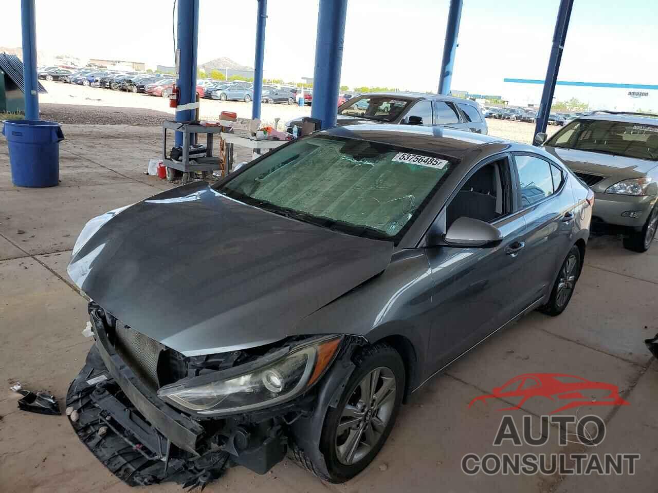 HYUNDAI ELANTRA 2018 - KMHD84LF5JU637747
