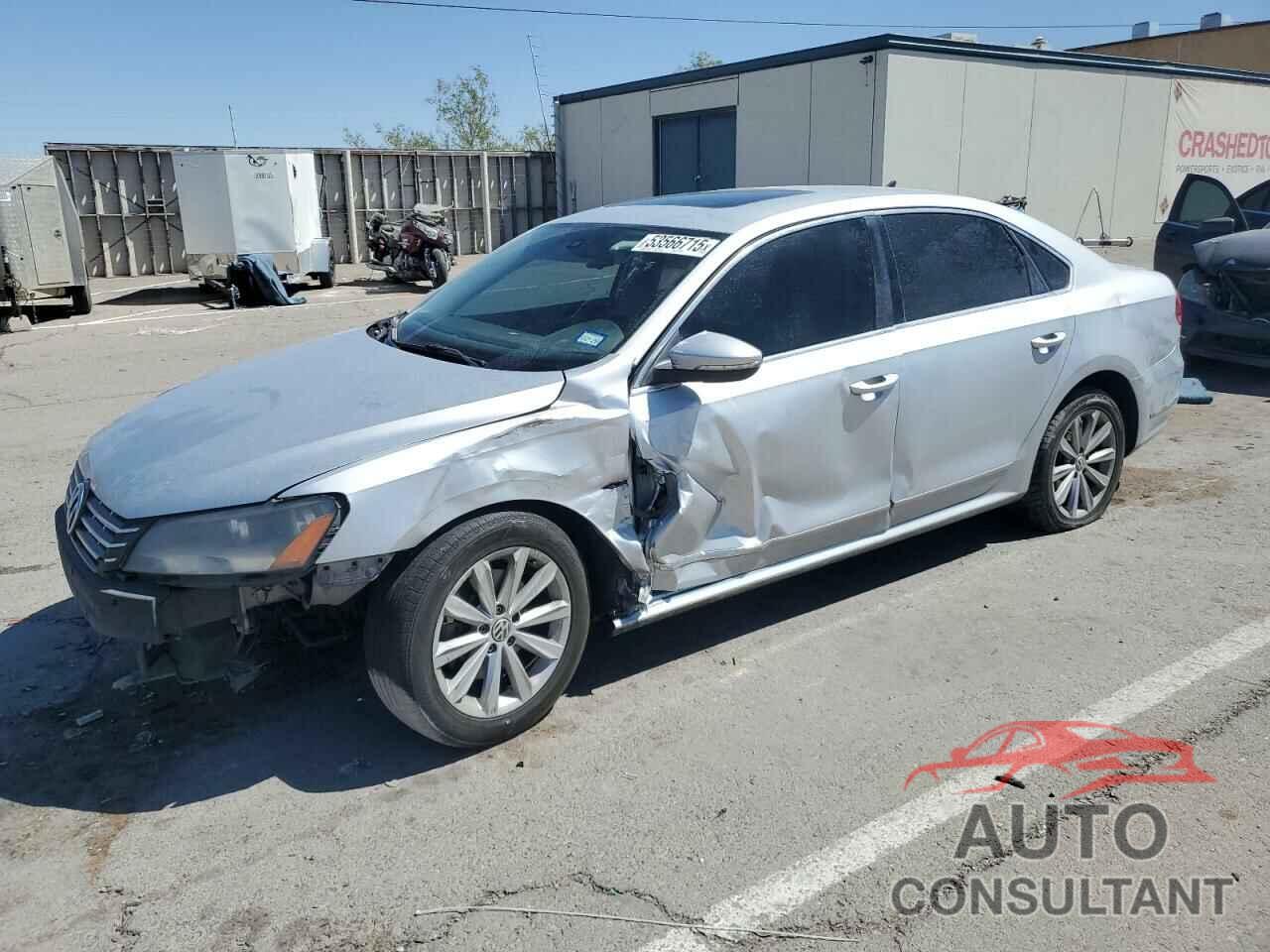VOLKSWAGEN PASSAT 2012 - 1VWCH7A31CC056262