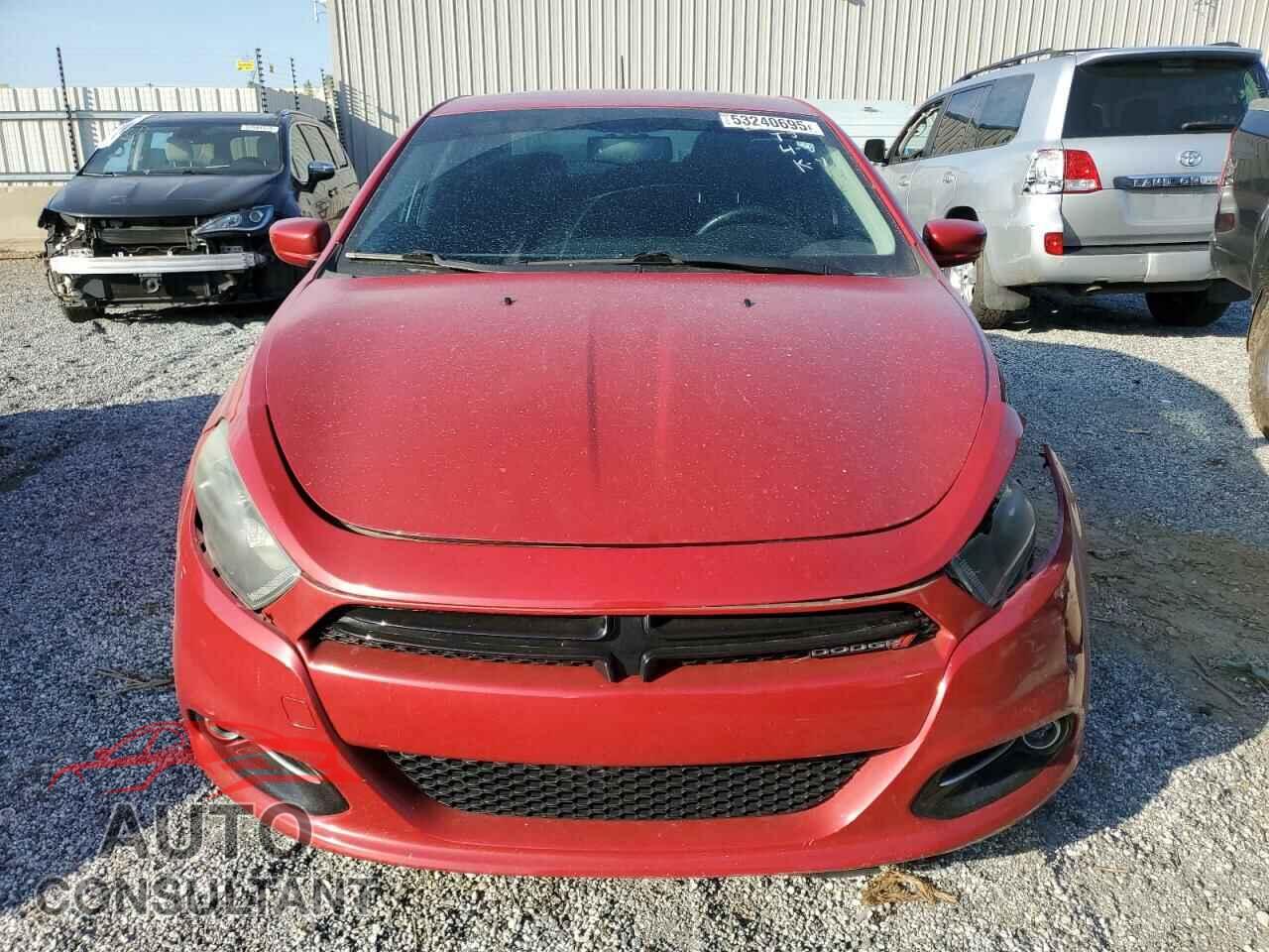 DODGE DART 2013 - 1C3CDFBA7DD341585