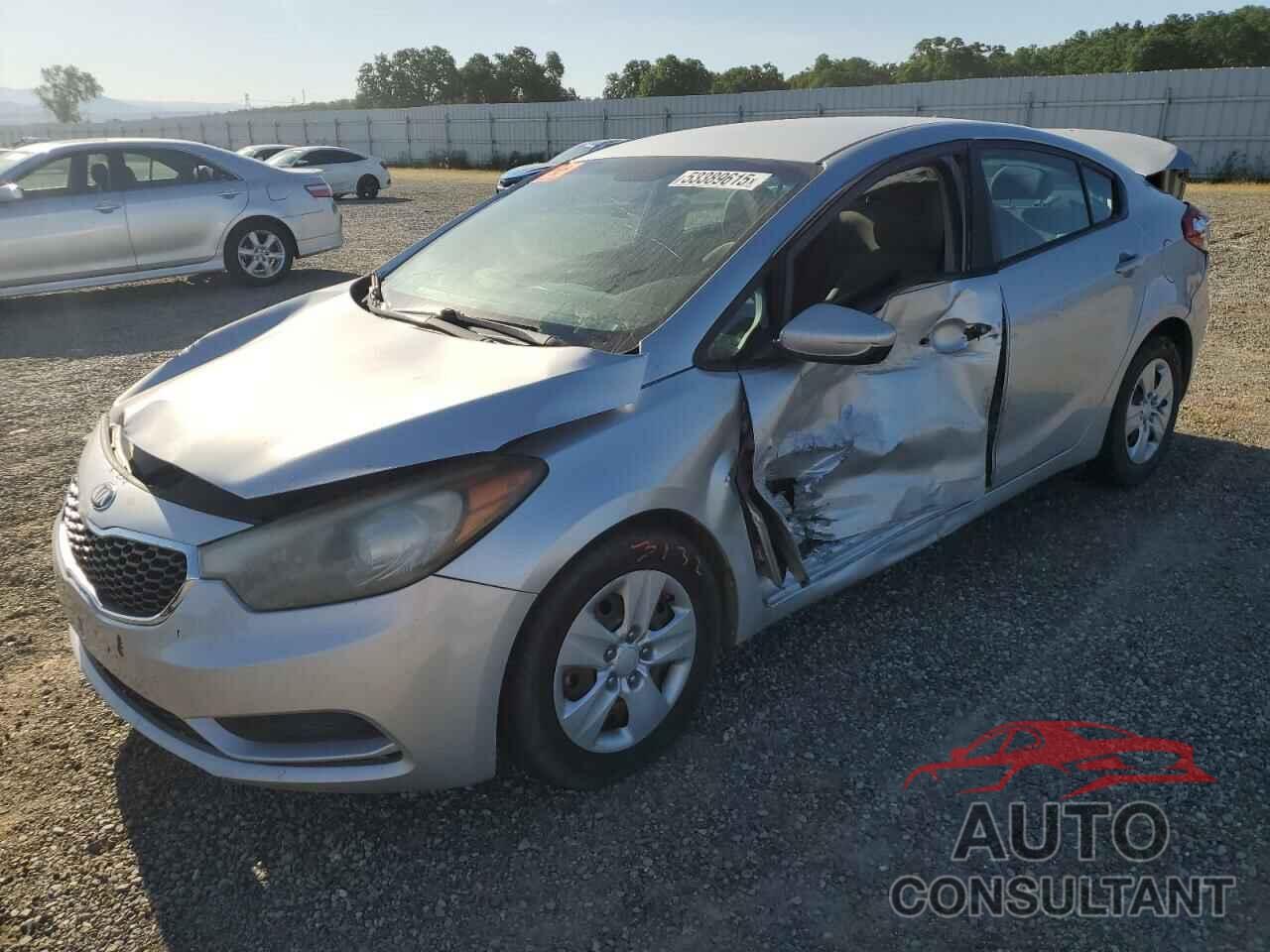 KIA FORTE 2015 - KNAFK4A64F5372898