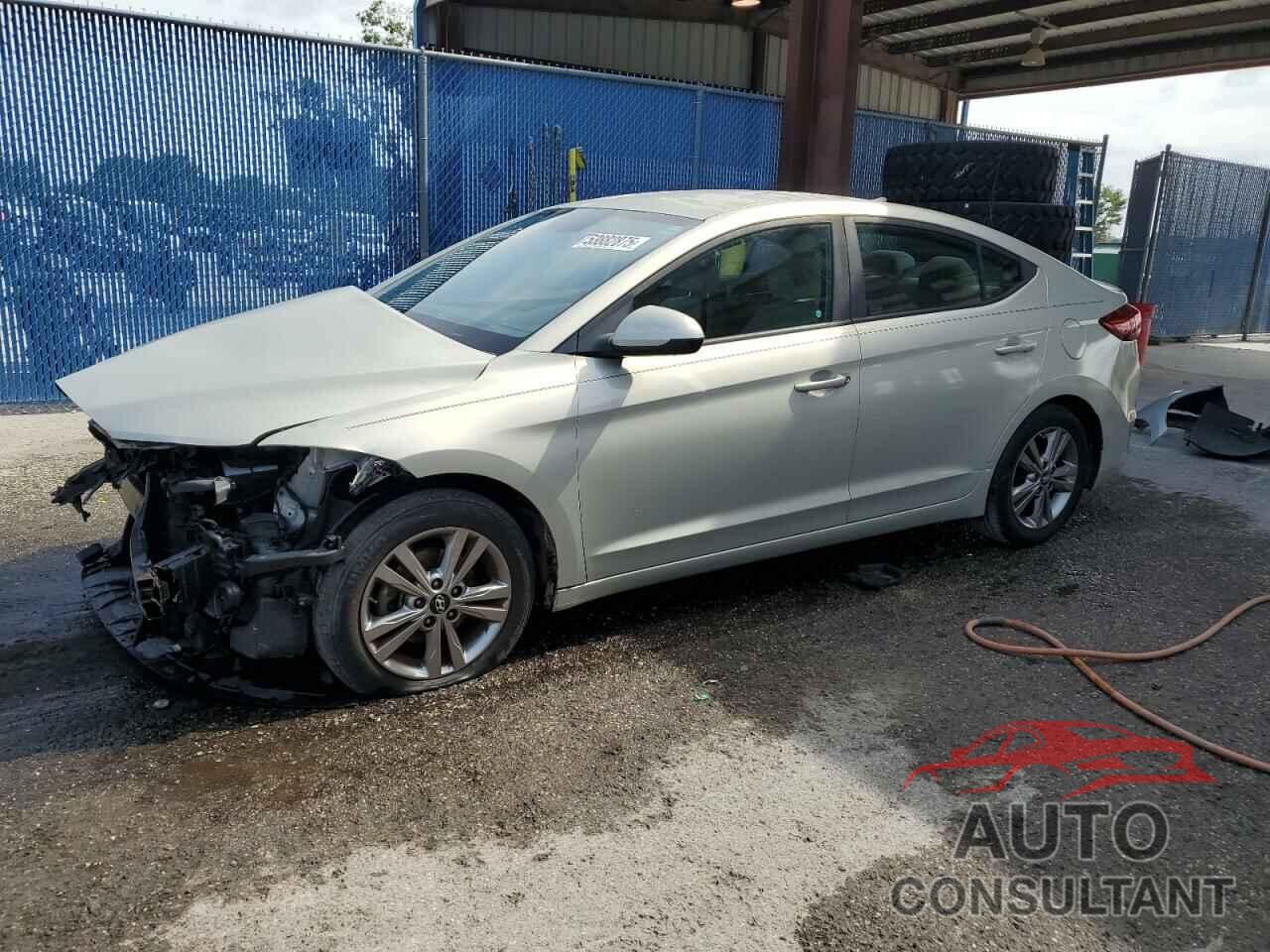 HYUNDAI ELANTRA 2017 - KMHD84LF9HU171296