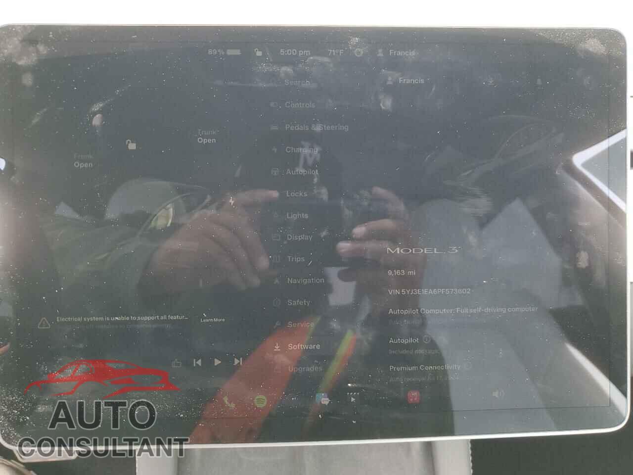 TESLA MODEL 3 2023 - 5YJ3E1EA6PF573602