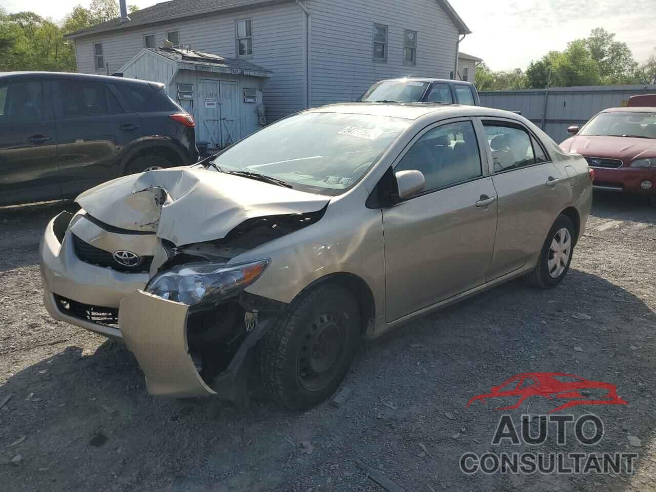 TOYOTA COROLLA 2009 - 2T1BU40E09C028920