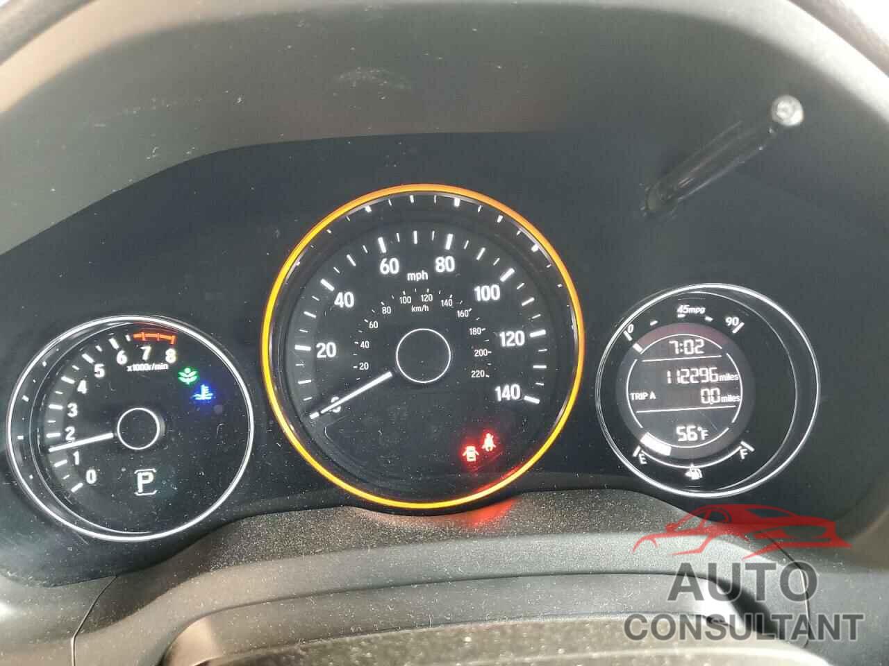 HONDA HR-V 2017 - 3CZRU6H51HM707965