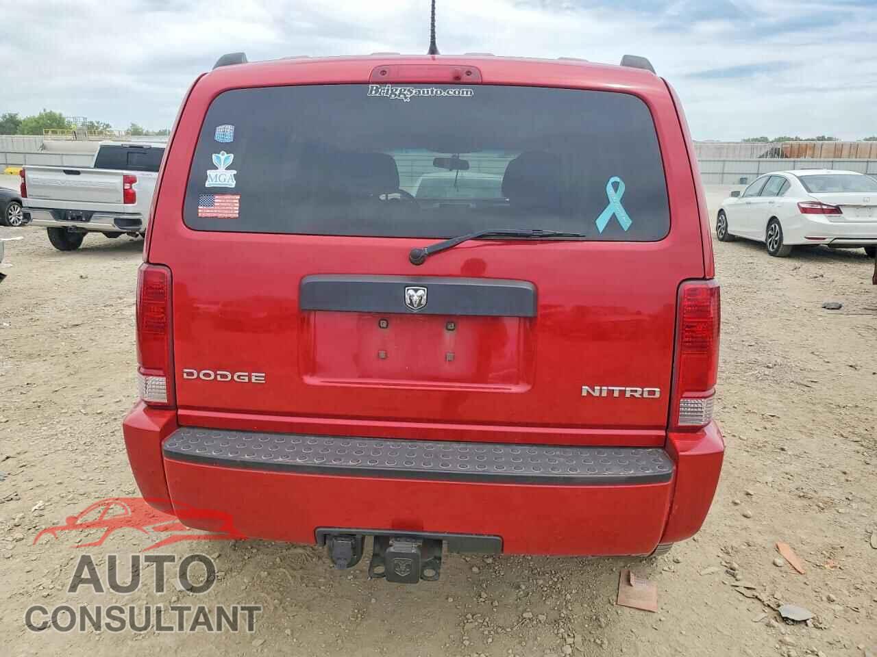 DODGE NITRO 2011 - 1D4PU4GK0BW607620