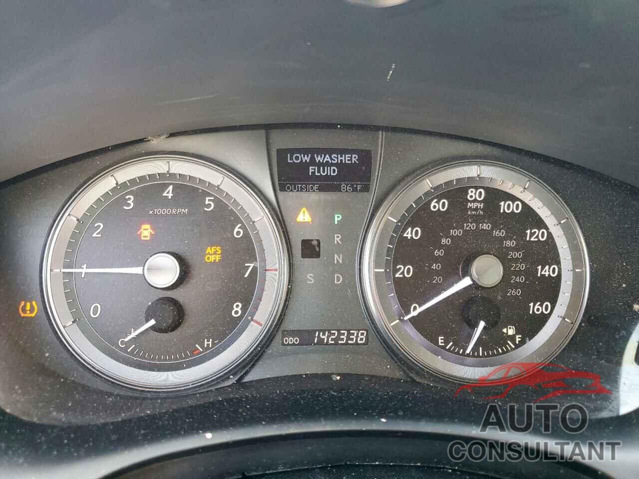 LEXUS ES350 2010 - JTHBK1EG8A2365609