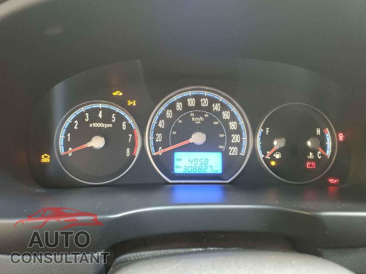 HYUNDAI SANTA FE 2009 - 5NMSG73E39H296763
