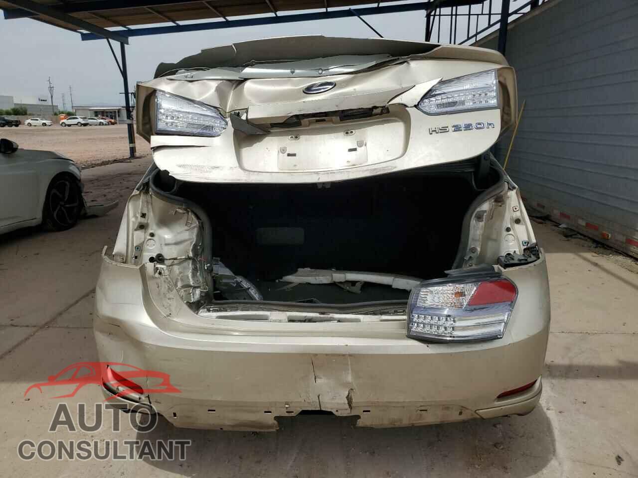 LEXUS HS 2011 - JTHBB1BA9B2044647