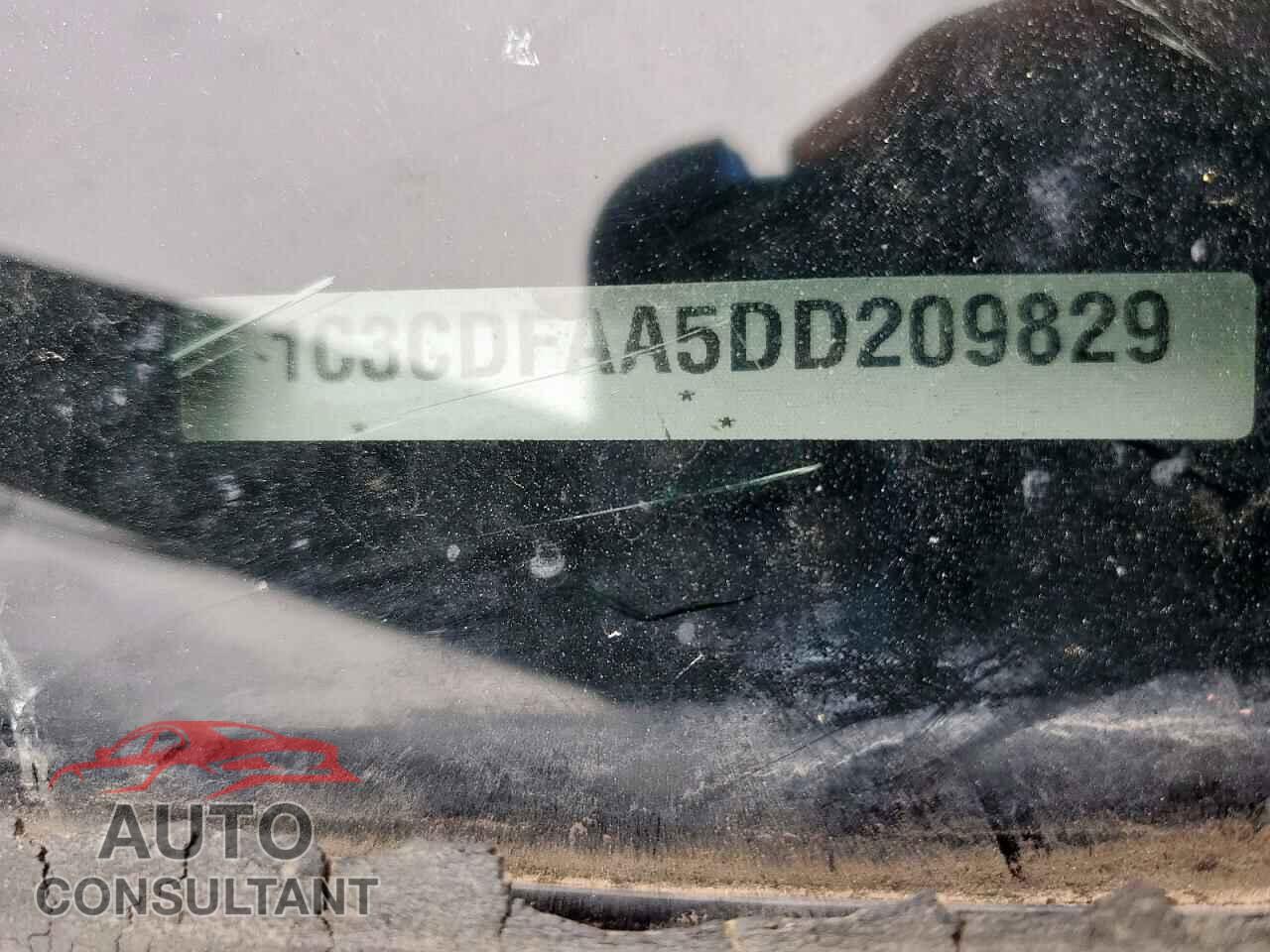 DODGE DART 2013 - 1C3CDFAA5DD209829