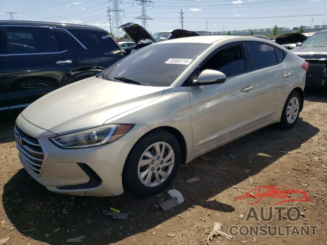 HYUNDAI ELANTRA 2017 - 5NPD74LF4HH145044