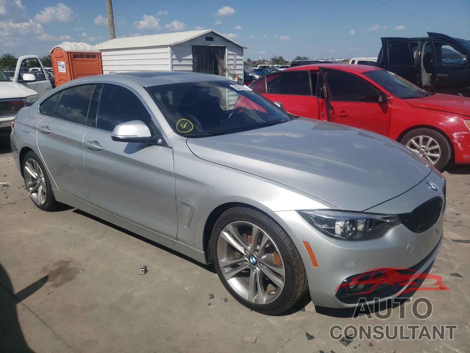 BMW 4 SERIES 2018 - WBA4J1C54JBG77344