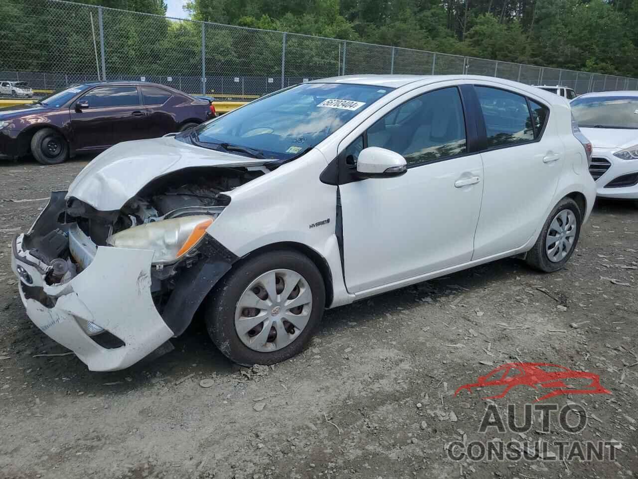 TOYOTA PRIUS 2012 - JTDKDTB35C1016523