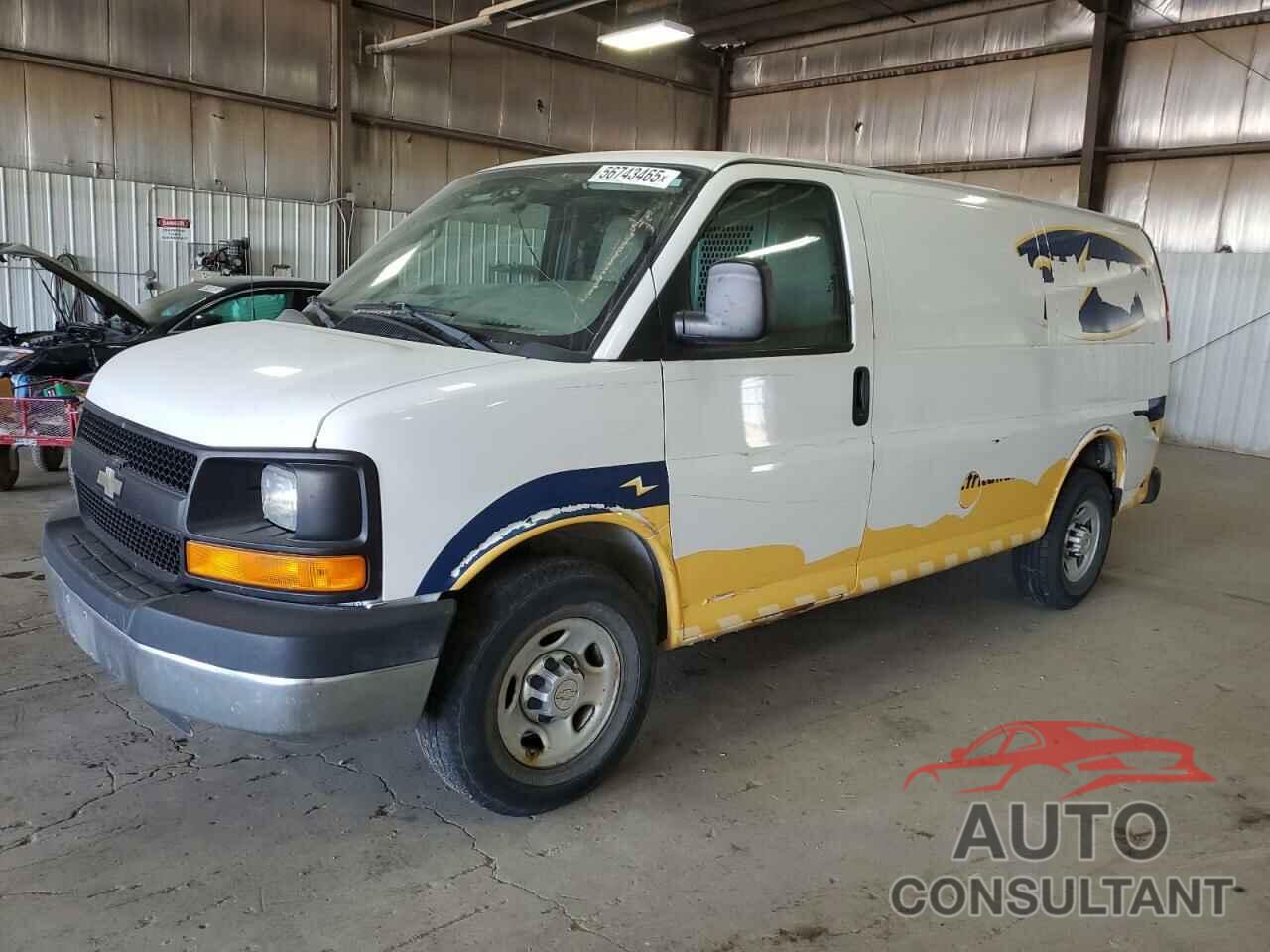 CHEVROLET EXPRESS 2012 - 1GCZGTBG4C1169550