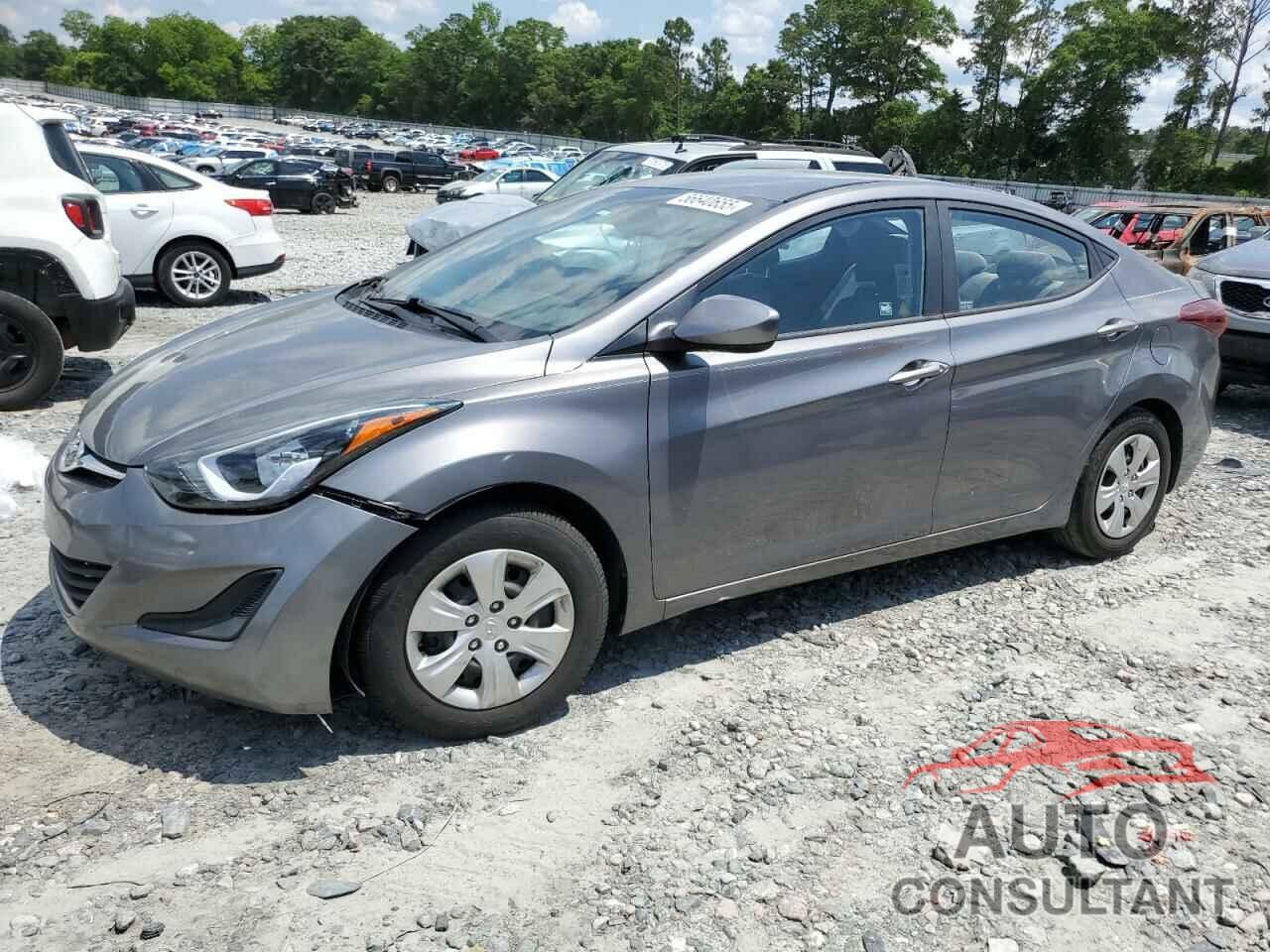 HYUNDAI ELANTRA 2016 - KMHDH4AE5GU646127