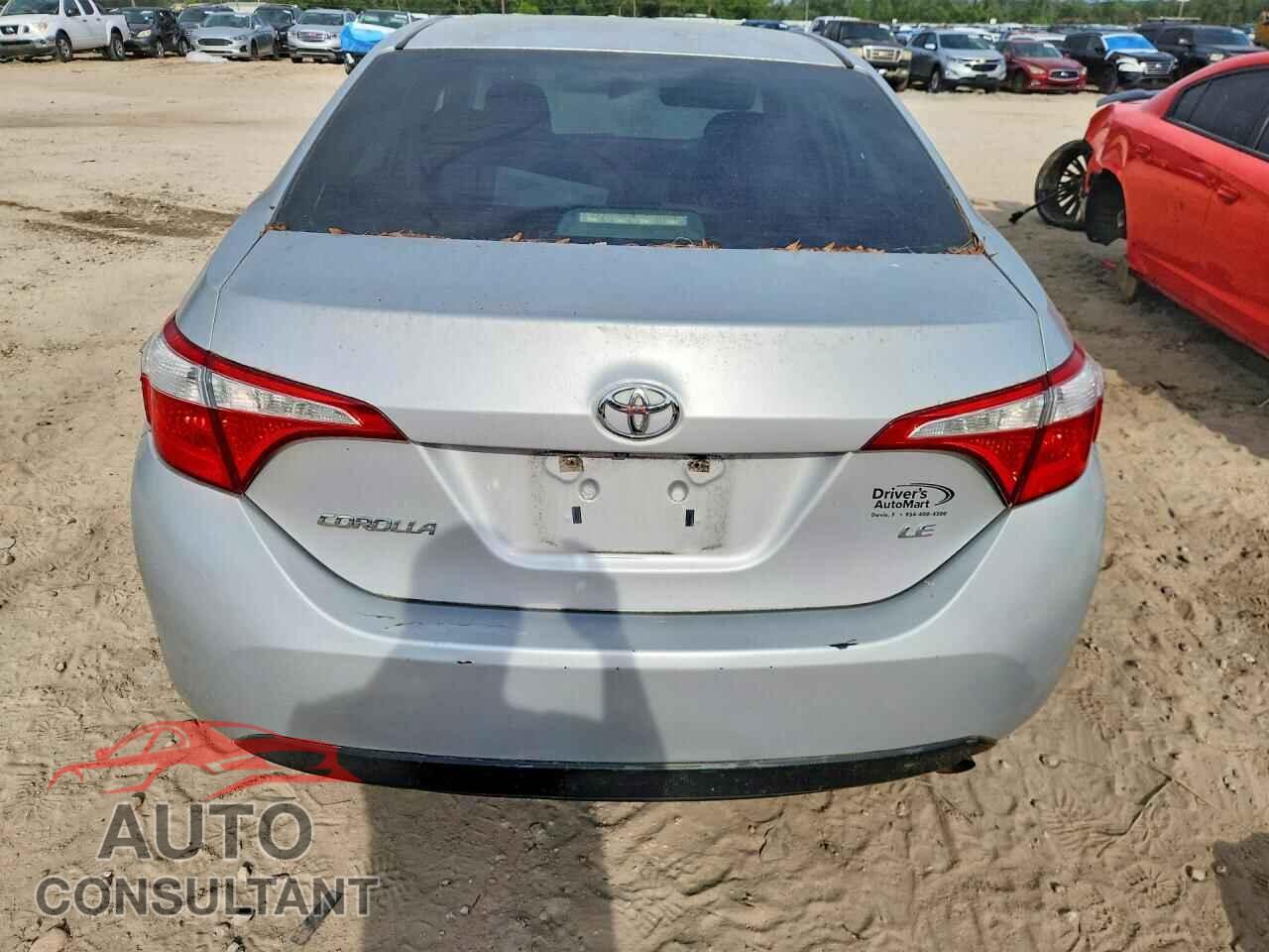 TOYOTA COROLLA 2014 - 5YFBURHE2EP081839