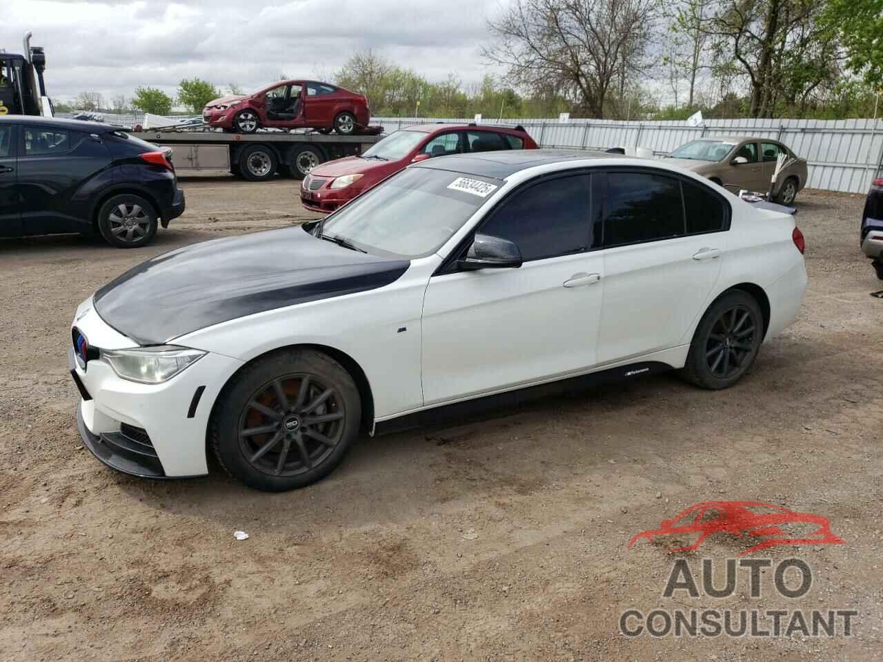 BMW 3 SERIES 2013 - WBA3B9C53DF585613
