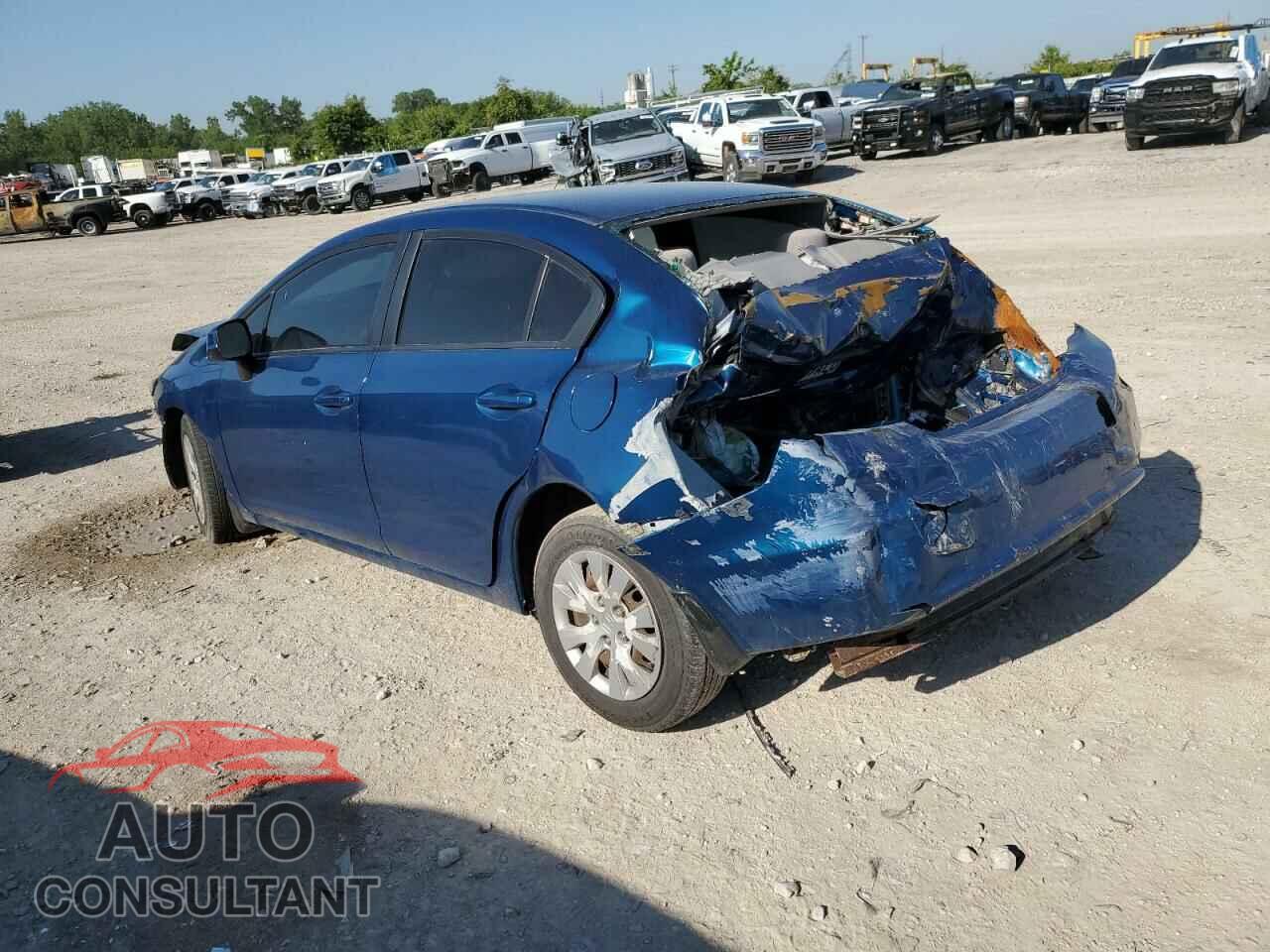 HONDA CIVIC 2012 - 2HGFB2F52CH581604