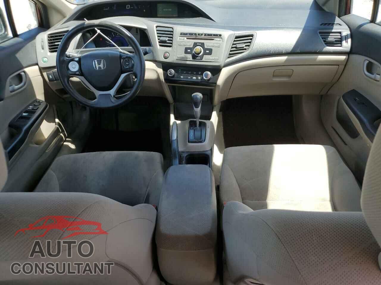 HONDA CIVIC 2012 - 19XFB2F51CE347741