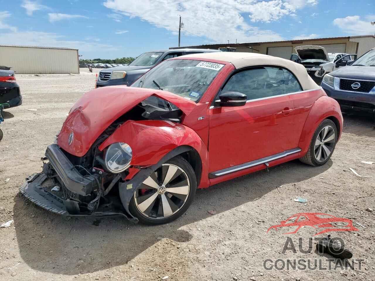 VOLKSWAGEN BEETLE 2014 - 3VW7S7AT2EM804635