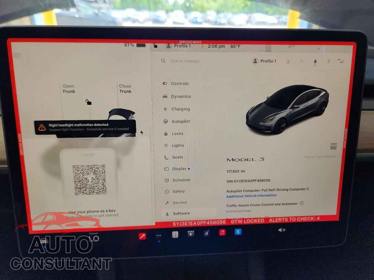 TESLA MODEL 3 2023 - 5YJ3E1EA0PF458056