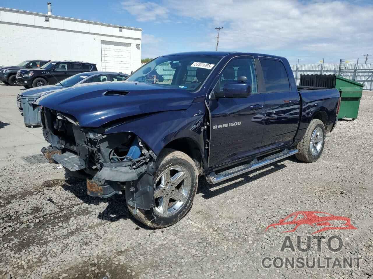 DODGE RAM 1500 2012 - 1C6RD7MT3CS287620