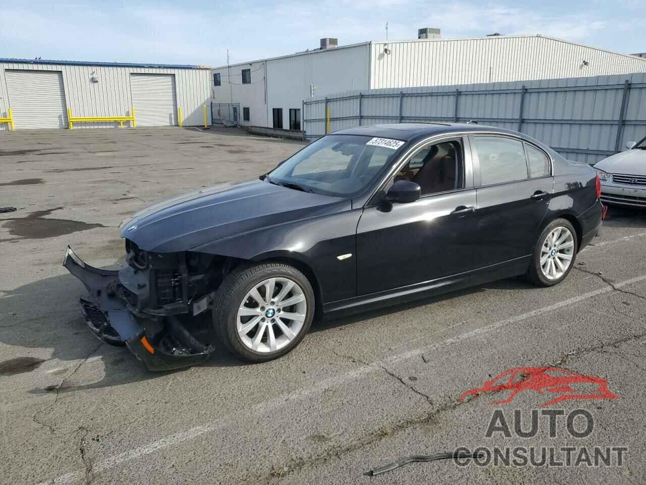 BMW 3 SERIES 2011 - WBAPH5C53BA445287
