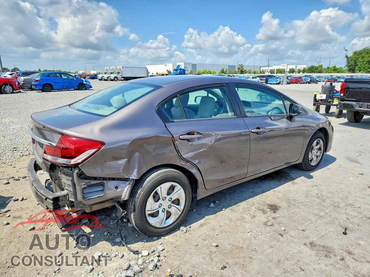 HONDA CIVIC 2013 - 19XFB2F55DE038811