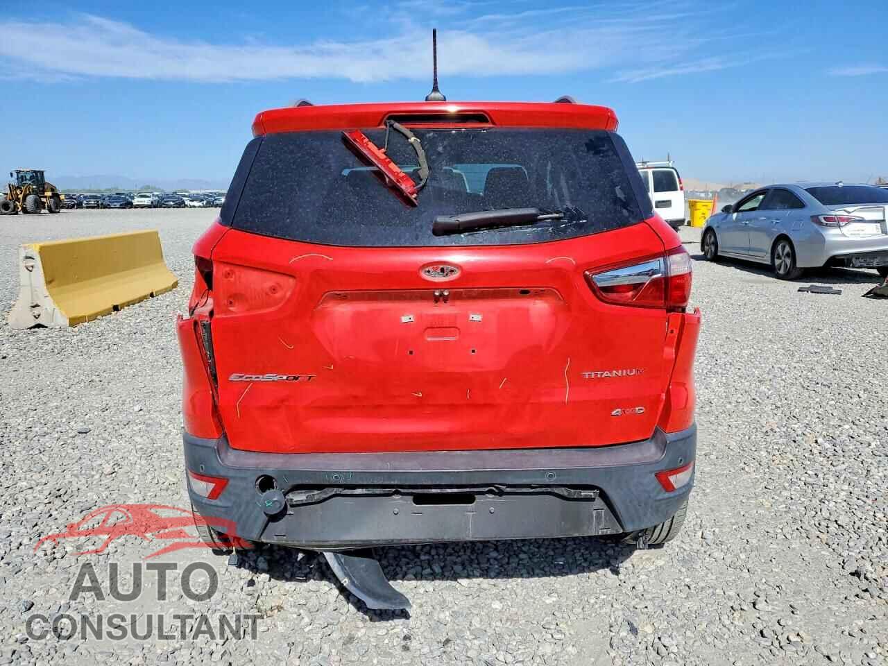 FORD ECOSPORT 2019 - MAJ6S3KL1KC256801