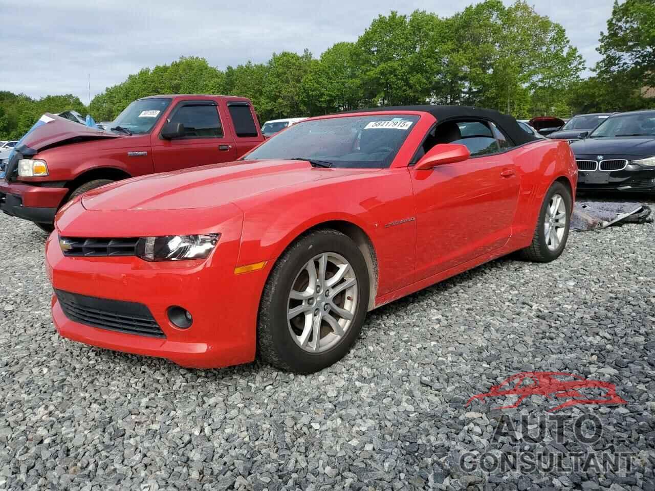 CHEVROLET CAMARO 2015 - 2G1FD3D34F9245136