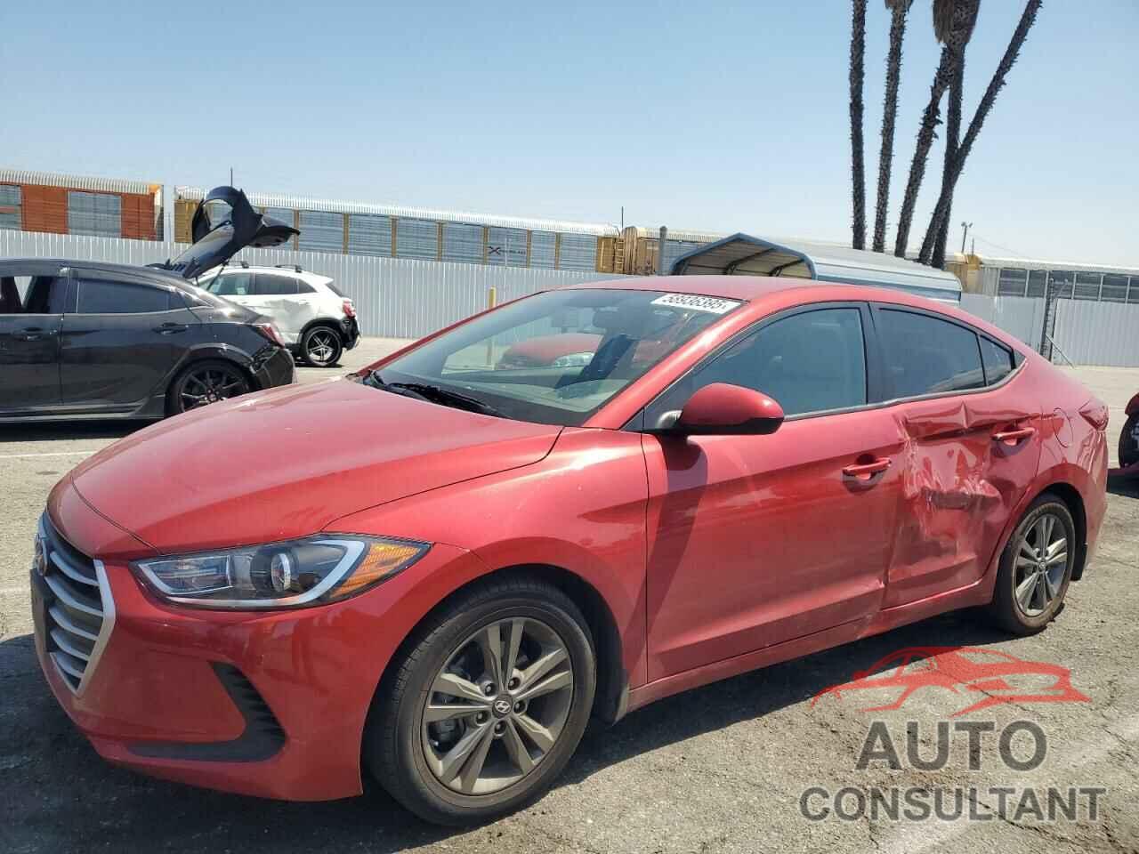 HYUNDAI ELANTRA 2018 - 5NPD84LF7JH264578