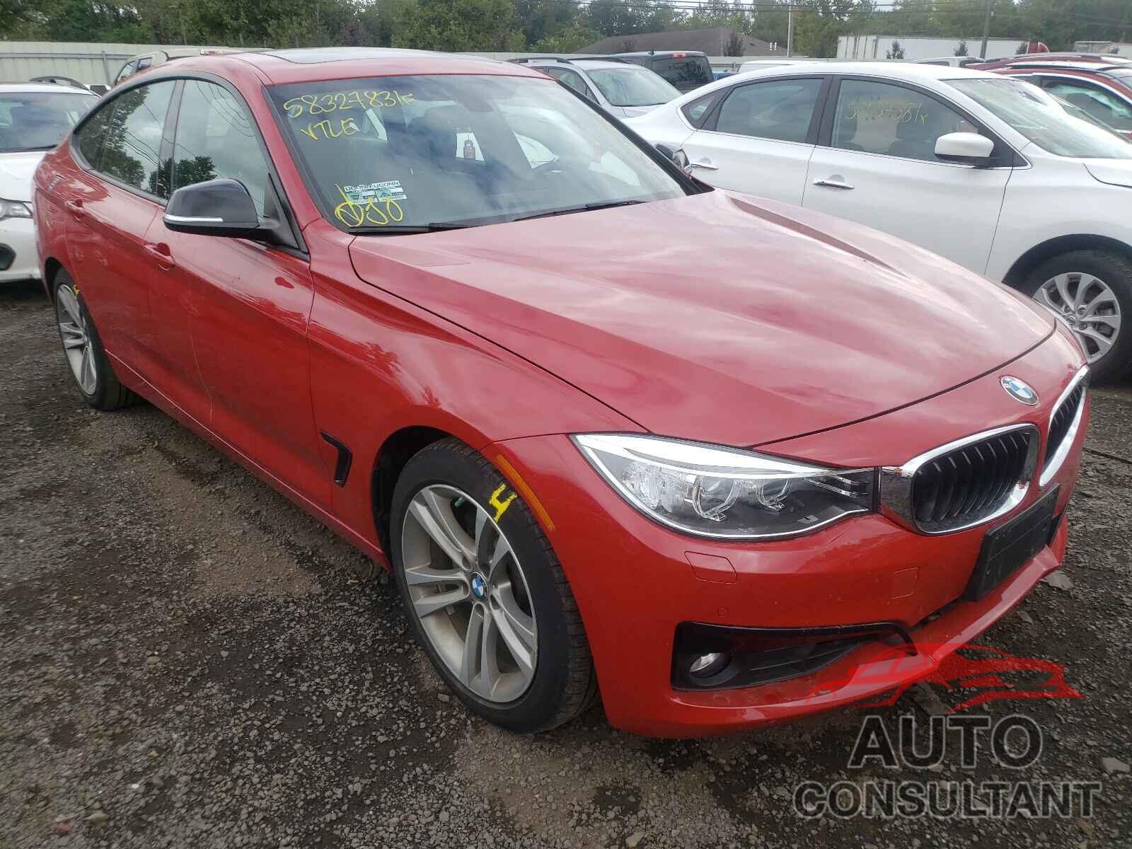 BMW 3 SERIES 2015 - WBA3X5C5XFD562757