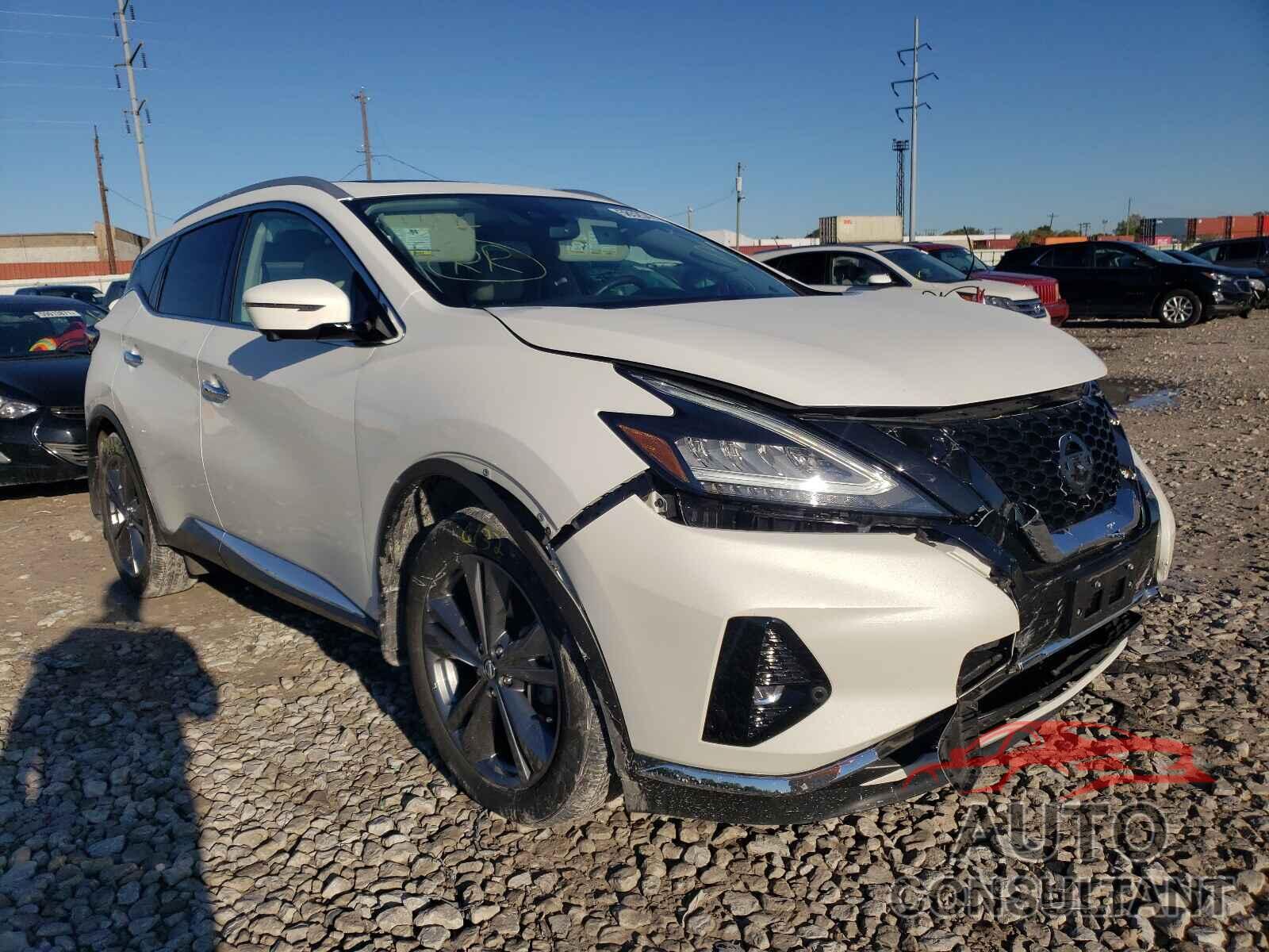 NISSAN MURANO 2019 - 5N1AZ2MS2KN152865