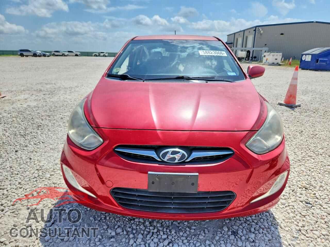 HYUNDAI ACCENT 2012 - KMHCU5AE3CU013424