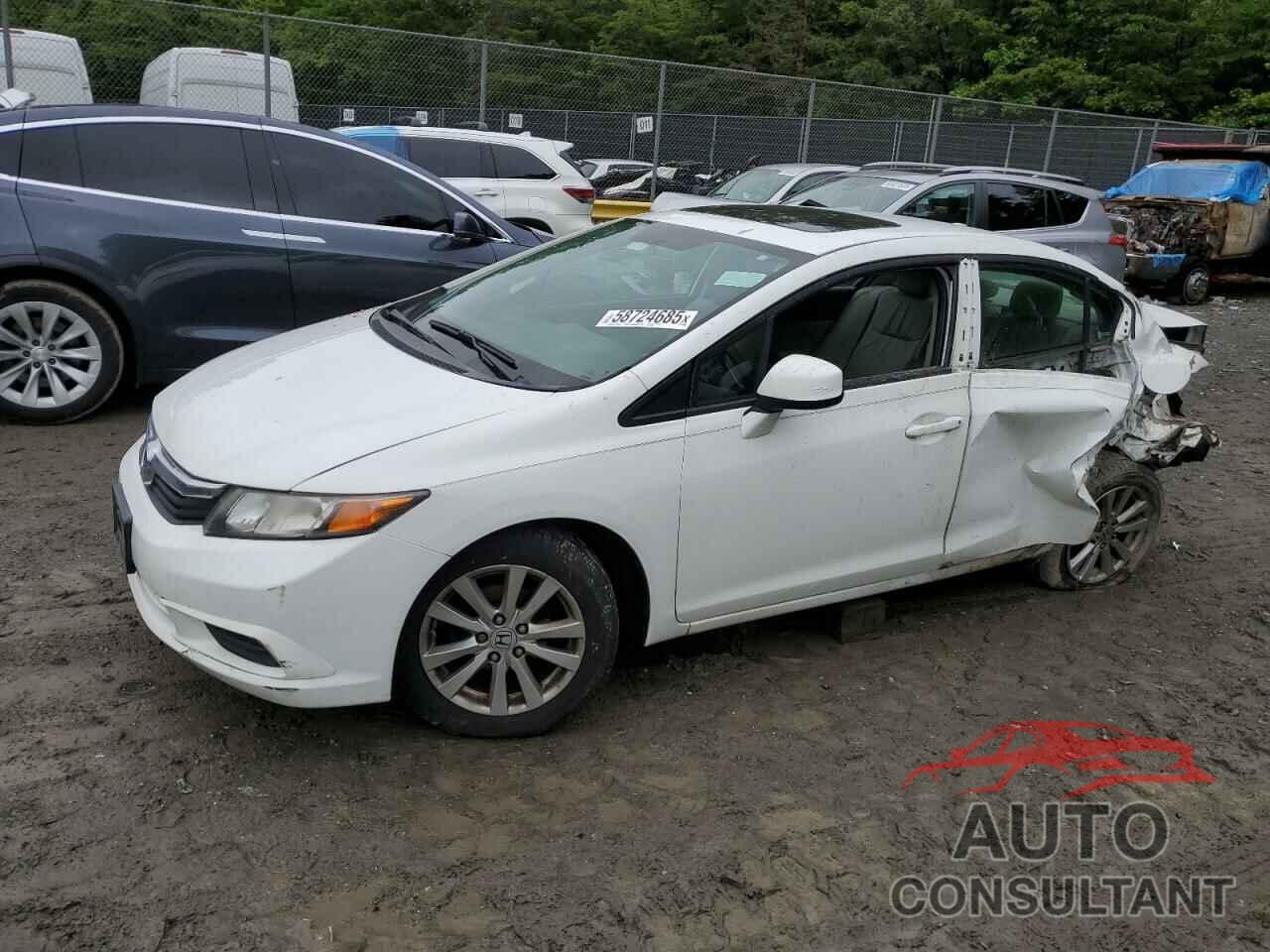 HONDA CIVIC 2012 - 19XFB2F97CE036270