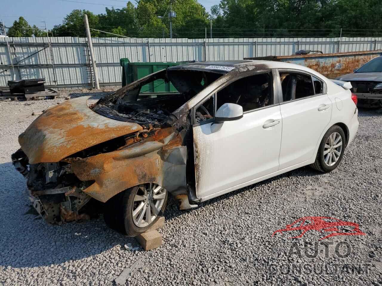HONDA CIVIC 2012 - 19XFB2F89CE015704