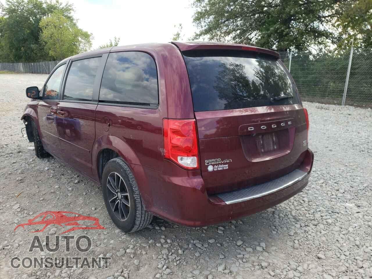 DODGE CARAVAN 2017 - 2C4RDGEG5HR760551