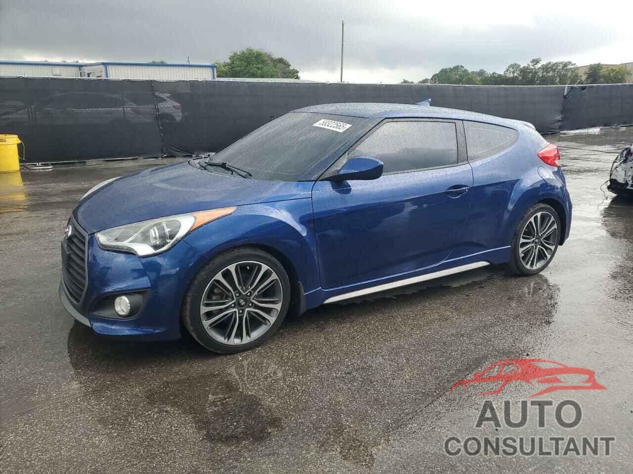 HYUNDAI VELOSTER 2017 - KMHTC6AE5HU318424