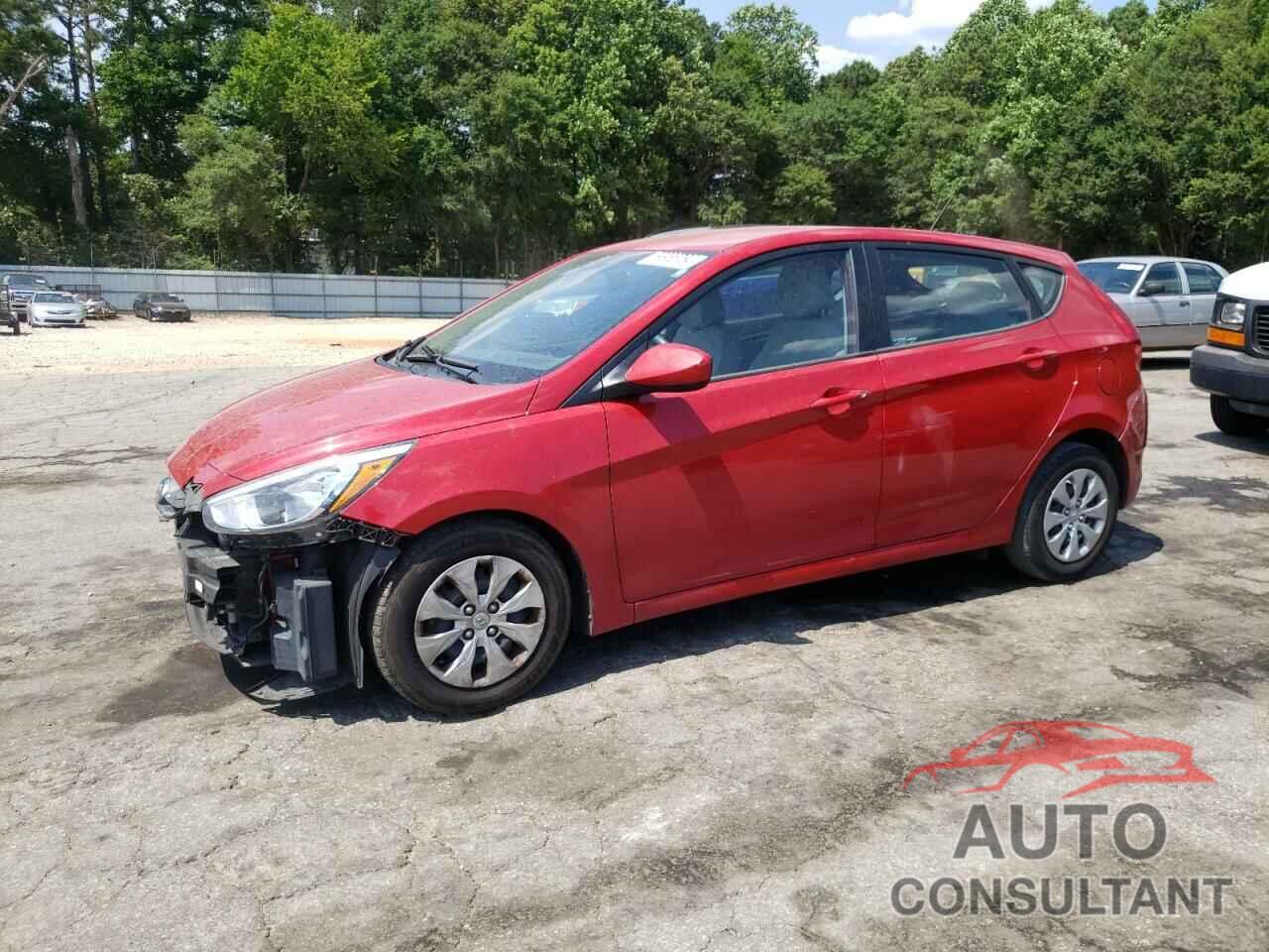 HYUNDAI ACCENT 2017 - KMHCT5AE6HU350647