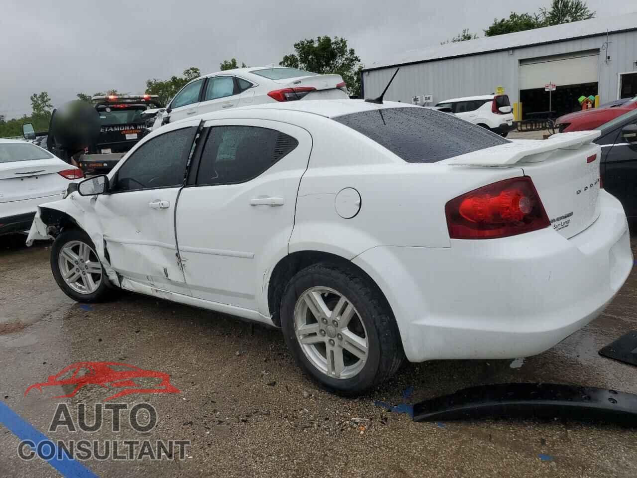 DODGE AVENGER 2012 - 1C3CDZCB6CN147888
