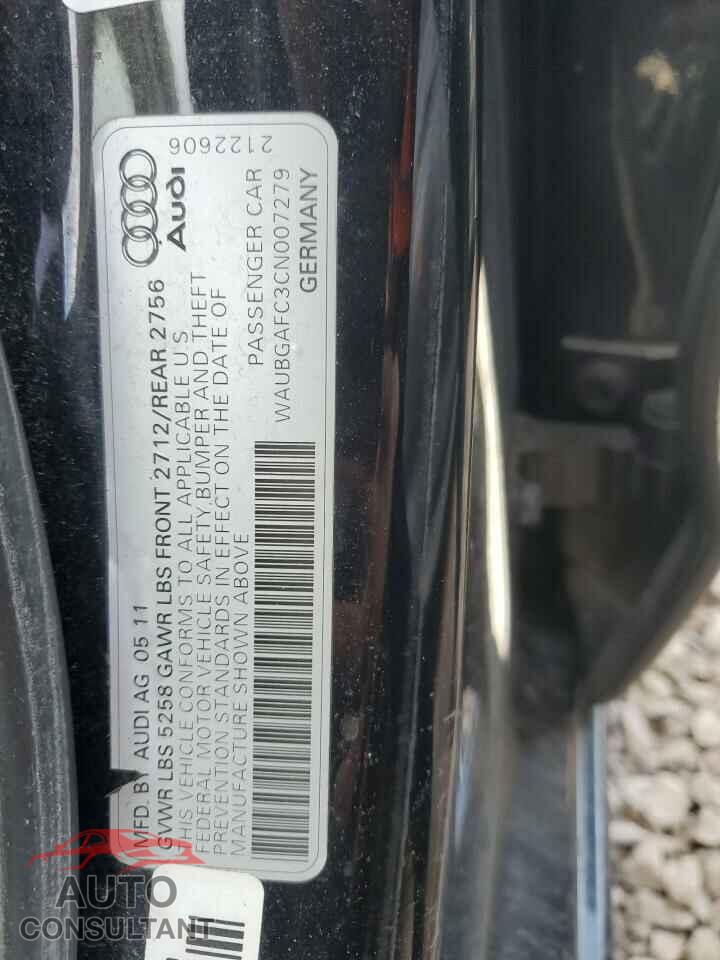 AUDI A6 2012 - WAUBGAFC3CN007279