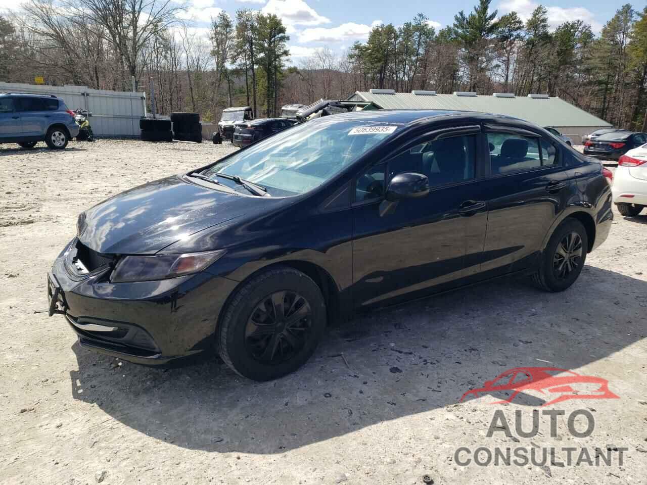 HONDA CIVIC 2013 - 2HGFB2F54DH603765