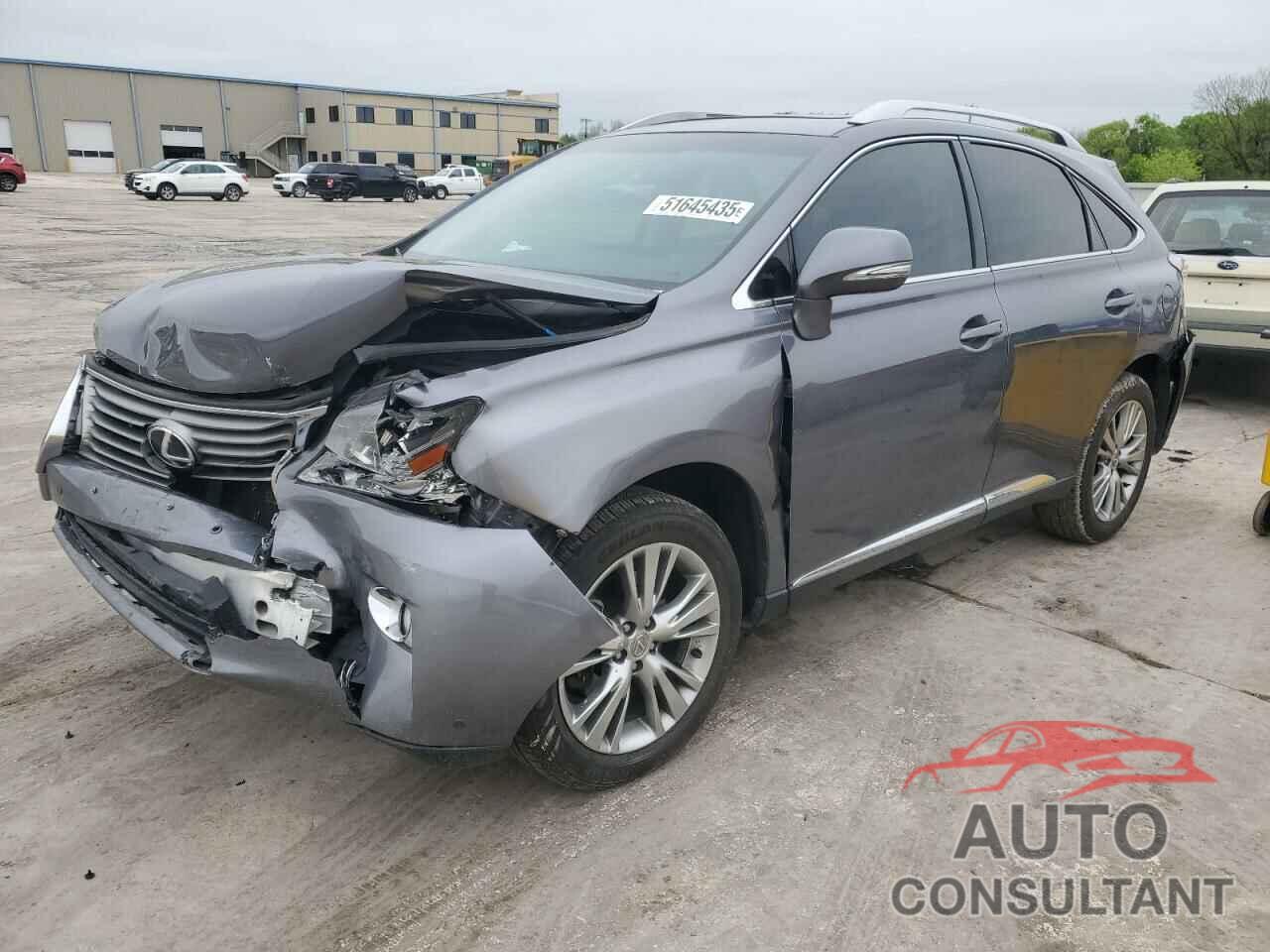 LEXUS RX350 2013 - 2T2ZK1BAXDC124491