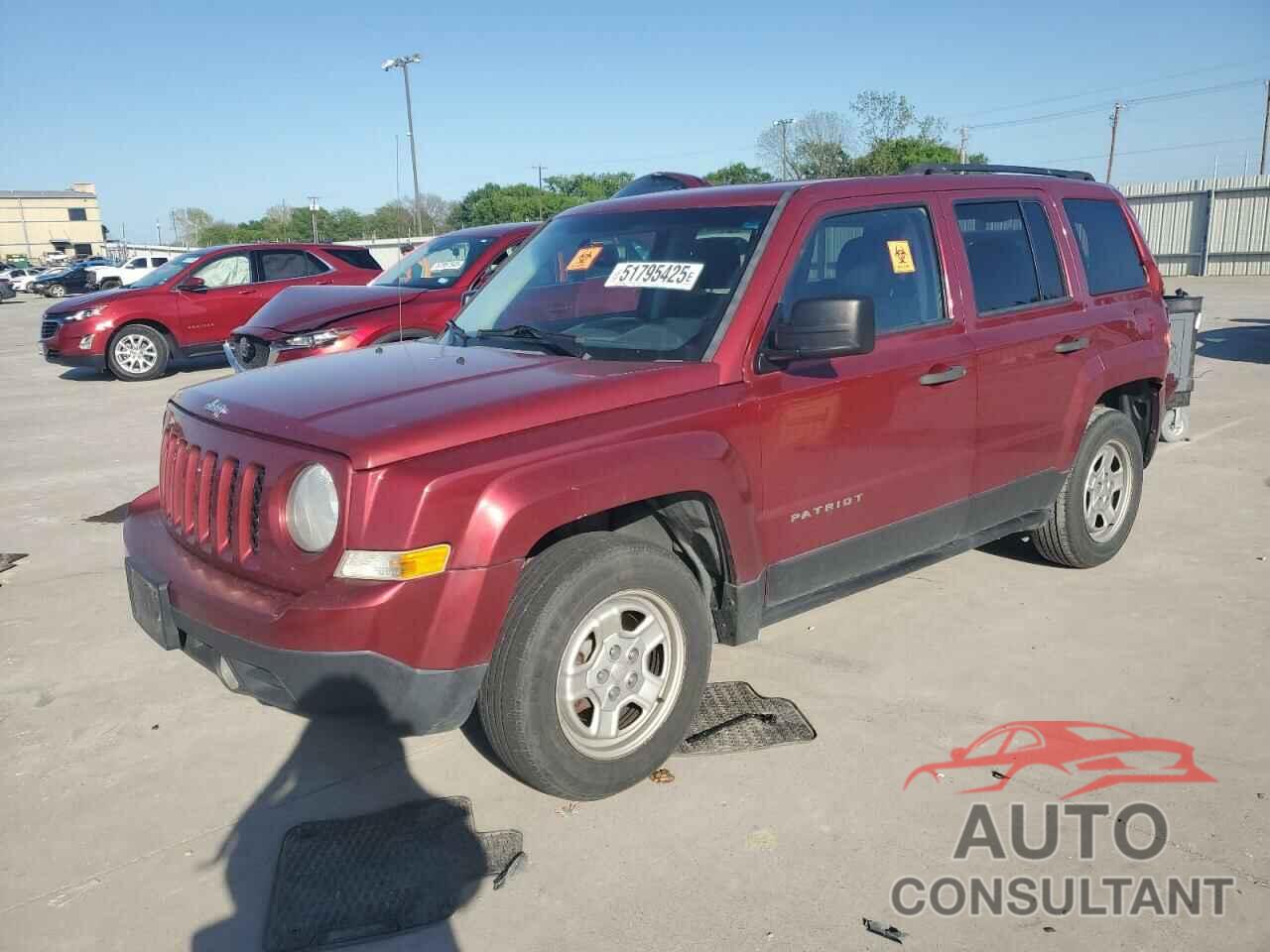 JEEP PATRIOT 2016 - 1C4NJPBB9GD702802