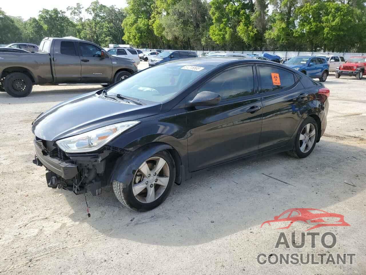 HYUNDAI ELANTRA 2013 - KMHDH4AE4DU892193